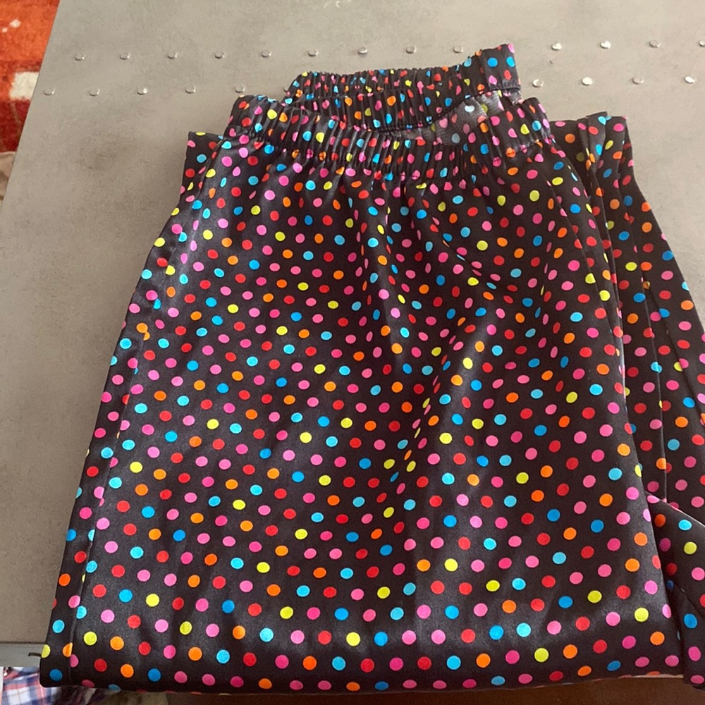 Silk pajama pants